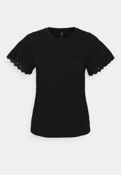 ONLY Petite ONLTEA MIX - Basic T-shirt - Black -ONLY Petite store ad20820a904647f0a29bf58fae5fc2fe