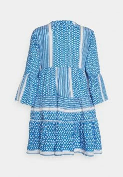 ONLY Petite ONLELLA ATHENA 3/4 V NECK DRESS - Day Dress - Campanula -ONLY Petite store ad4cc72a97644cdbbd00194a10405989