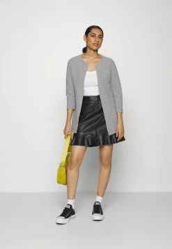 ONLY Petite ONLLECO LONG CARDIGAN - Cardigan - Medium Grey Melange -ONLY Petite store adac78692b434b648b0b73386541ab2f