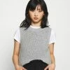 ONLY Petite ONLPARIS LIFE - Jumper - Light Grey Melange 1 ONLY Petite ONLPARIS LIFE - Jumper - Light Grey Melange -ONLY Petite store adbe3251a7e64337a1ccdd79b60091f1