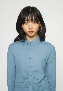 ONLY Petite ONLHONEY SHIRT DRESS - Jersey Dress - Light Blue -ONLY Petite store ae11e8d3eb5c4908a5798b33b5e707c4