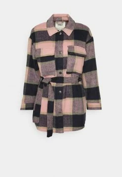 ONLY Petite ONLNEA DEMI BELT CHECK SHACKETPTT - Winter Jacket - Misty Rose -ONLY Petite store ae1734046dfc4b1da2c520a143335c5a