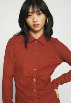ONLY Petite ONLHONEY SHIRT DRESS - Jersey Dress - Roasted Russet 11 ONLY Petite ONLHONEY SHIRT DRESS - Jersey Dress - Roasted Russet -ONLY Petite store b02ebb166a1d42388968167b4d0c905f