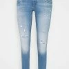ONLY Petite ONLCORAL SKINNY DEST - Jeans Skinny Fit - Medium Blue Denim -ONLY Petite store b0617d51db3f4438b165441565daaa5a