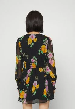 ONLY Petite ONLABA ISABELLLA SMOCK - Day Dress - Black -ONLY Petite store b1a7a1490c1f4e4caa0a665bf849b6a5