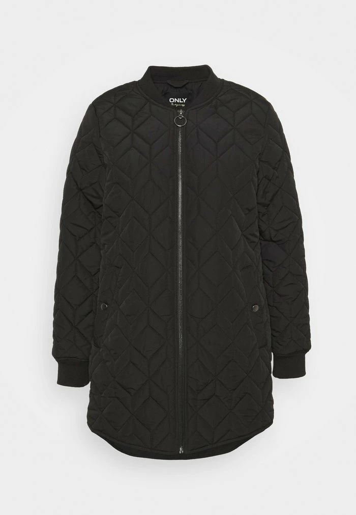 ONLY Petite ONLALLISON QUILTED LONG - Short Coat - Black 7 ONLY Petite ONLALLISON QUILTED LONG - Short Coat - Black - Image 5