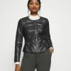 ONLY Petite ONLJENNY JACKET PETITE - Faux Leather Jacket - Black -ONLY Petite store b2a044d66f7446bf8173fc7c94074c70