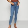 ONLY Petite ONLPOWER PUSH UP - Jeans Skinny Fit - Blue Denim -ONLY Petite store b32339bd5b214ed684612658923e37ed