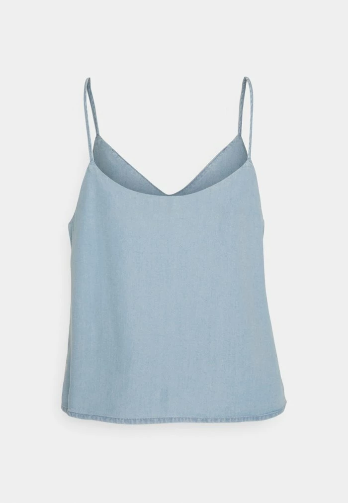 ONLY Petite ONLPEMA CAMMI SINGLET - Top - Light Blue Denim 4 ONLY Petite ONLPEMA CAMMI SINGLET - Top - Light Blue Denim - Image 2