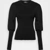 ONLY Petite ONLMYO PUFF - Jumper - Black -ONLY Petite store b3e41a1b6cb24e8ca4128f333283fd85