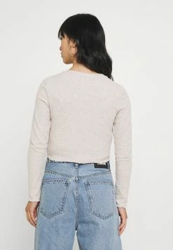 ONLY Petite ONLNELLA SHORT BUTTON CARDIGAN - Cardigan - Pumice Stone -ONLY Petite store b3ed5227c42d48439f75f7d8badb5a02