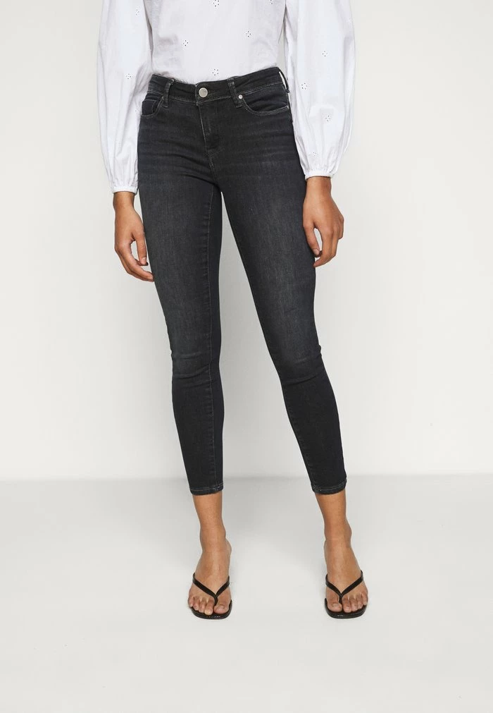 ONLY Petite ONLSHAPE LIFE SKINNY - Jeans Skinny Fit - Blue Black 3 ONLY Petite ONLSHAPE LIFE SKINNY - Jeans Skinny Fit - Blue Black