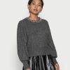 ONLY Petite ONLELSA - Jumper - Medium Grey Melange 1 ONLY Petite ONLELSA - Jumper - Medium Grey Melange -ONLY Petite store b529ce9484c347099c89b337bbf99529