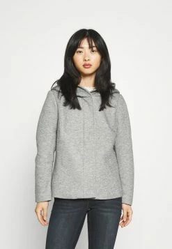 ONLY Petite ONLNEWSEDONA LIGHT - Summer Jacket - Light Grey Melange