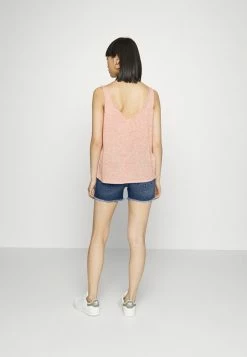 ONLY Petite ONLBLUSH LIFE MID RAW - Denim Shorts - Dark Blue Denim -ONLY Petite store b62fac5c63474d7891eb27521f9f231e