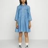 ONLY Petite ONLBEA CHICAGO DRESS - Denim Dress - Medium Blue Denim -ONLY Petite store b63aa78bc3714d7698b2df6af3fa3d4c
