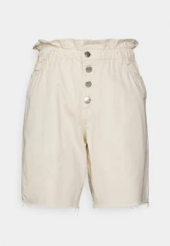 ONLY Petite ONLCUBA LIFE - Denim Shorts - Ecru