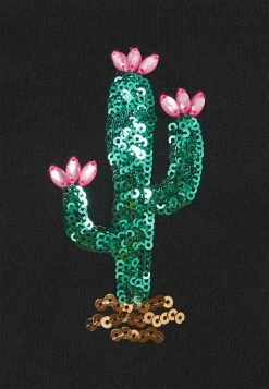 ONLY Petite ONLKITA SUMMER - Print T-shirt - Black -ONLY Petite store b6b1e3f2b6914524ba87477644724e61