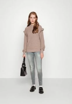 ONLY Petite ONLSHAPE PUSH UP - Jeans Skinny Fit - Grey Denim -ONLY Petite store b6f8a662061b46c6840e60bcbc9a0672