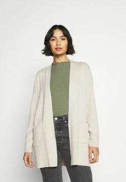 ONLY Petite ONLAUGUSTA OPEN CARDIGAN - Cardigan - Pumice Stone