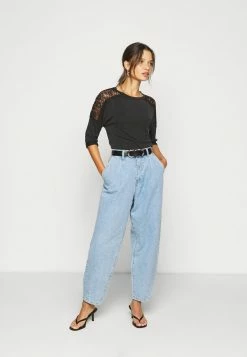 ONLY Petite ONLFREE LIFE MIX - Blouse - Black -ONLY Petite store b729db3c74514ec2b9d0dabd76c27f44