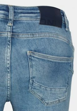 ONLY Petite ONLPOWER MID PUSH UP - Jeans Skinny Fit - Light Medium Blue Denim -ONLY Petite store b78b85ab6ec843168b0c418419428d79