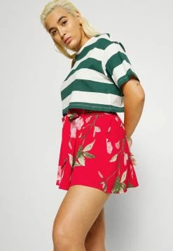 ONLY Petite ONLNOVA LUX JASMIN SKIRT - Mini Skirt - Chinese Red -ONLY Petite store b83759bd1a0b48c1b5e77b57cf3a723a