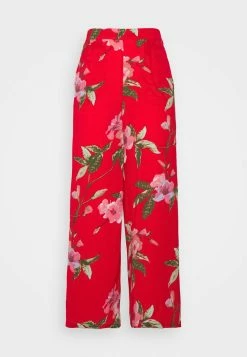 ONLY Petite ONLNOVA LUX ALBA PALAZZO PANT - Trousers - Chinese Red -ONLY Petite store b882dd46226d4cf1927908c61b38c872