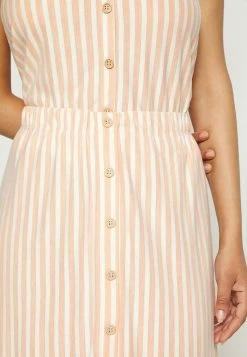 ONLY Petite ONLJOLLA SKIRT - A-line Skirt - Orange/white -ONLY Petite store ba3c8786c8b94ce29bd661cc5b31d3dd