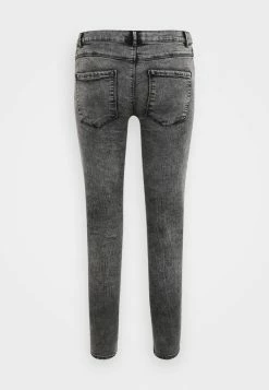 ONLY Petite ONLRAIN ACID WASH - Jeans Skinny Fit - Dark Grey -ONLY Petite store ba69234367e9494292aaddb473818135