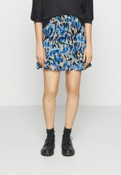 ONLY Petite ONLROSELIA SHORT SKIRT - Mini Skirt - Ecru/watercolor