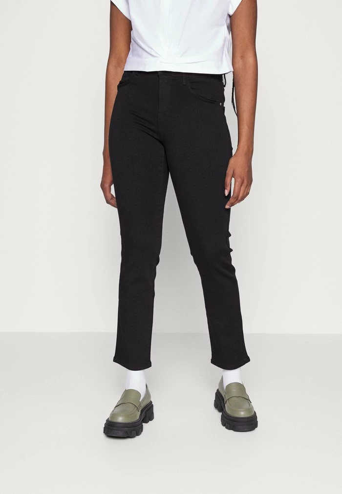 ONLY Petite ONLRAIN LIFE MID - Slim Fit Jeans - Black Denim 3 ONLY Petite ONLRAIN LIFE MID - Slim Fit Jeans - Black Denim