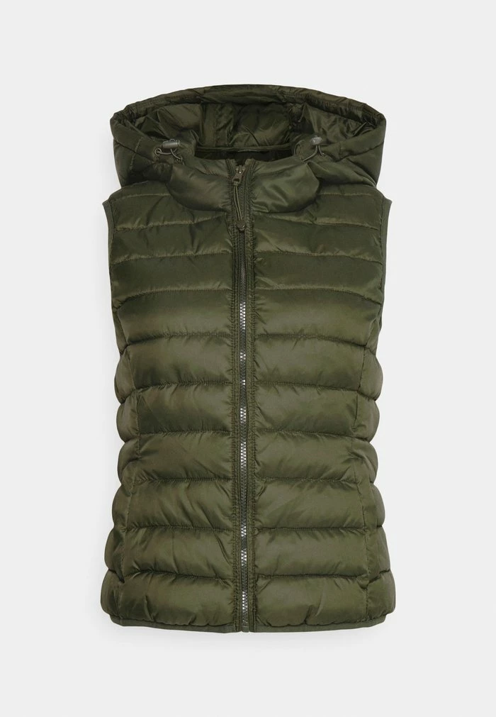 ONLY Petite ONLTAHOE HOOD JACKET - Waistcoat - Forest Night 7 ONLY Petite ONLTAHOE HOOD JACKET - Waistcoat - Forest Night - Image 5