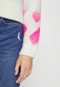 ONLY Petite ONLAIDA HEART - Jumper - Cloud Dancer/viola/pink Flambe/strawberry Moon 11 ONLY Petite ONLAIDA HEART - Jumper - Cloud Dancer/viola/pink Flambe/strawberry Moon -ONLY Petite store bcc5da1c5ebc4e83a2269f64d8ae183c