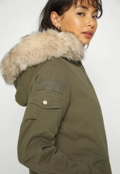 ONLY Petite ONLMAY LIFE - Light Jacket - Olive Night -ONLY Petite store bcf99a8722184b1caf7a793db7cde4b9