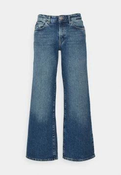 ONLY Petite ONLHOPE LOW WAIST WIDE JEANS - Relaxed Fit Jeans - Medium Blue Denim -ONLY Petite store bd0aab48b83648f5a47f64d43b5ebb3c
