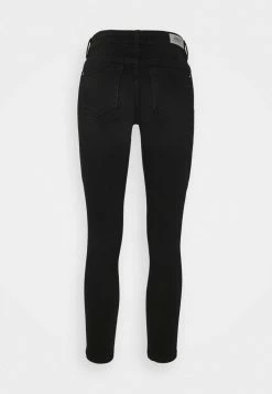 ONLY Petite ONLFCARMEN DECO STITCH - Jeans Skinny Fit - Grey Denim -ONLY Petite store bd1836648e1143c5aca4e9b21e99f863