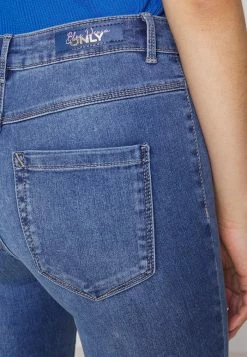 ONLY Petite ONLROYALHW ZIP CLEAN - Jeans Skinny Fit - Medium Blue Denim -ONLY Petite store bddc16e90f9b4812bbb86ed28729ede4