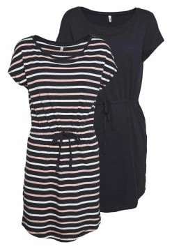 ONLY Petite ONLMAY LIFE DRESS 2 PACK - Jersey Dress - Night Sky/multi Misty -ONLY Petite store bde69af82c9f4d55b89f459d70bcac3d