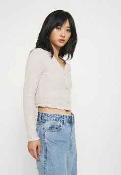 ONLY Petite ONLNELLA SHORT BUTTON CARDIGAN - Cardigan - Pumice Stone -ONLY Petite store bed8ac0aa22e430fb5e5dcf4c490c9d9