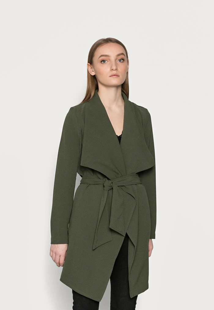 ONLY Petite ONLRUNA SPRING COAT - Short Coat - Forest Night 3 ONLY Petite ONLRUNA SPRING COAT - Short Coat - Forest Night