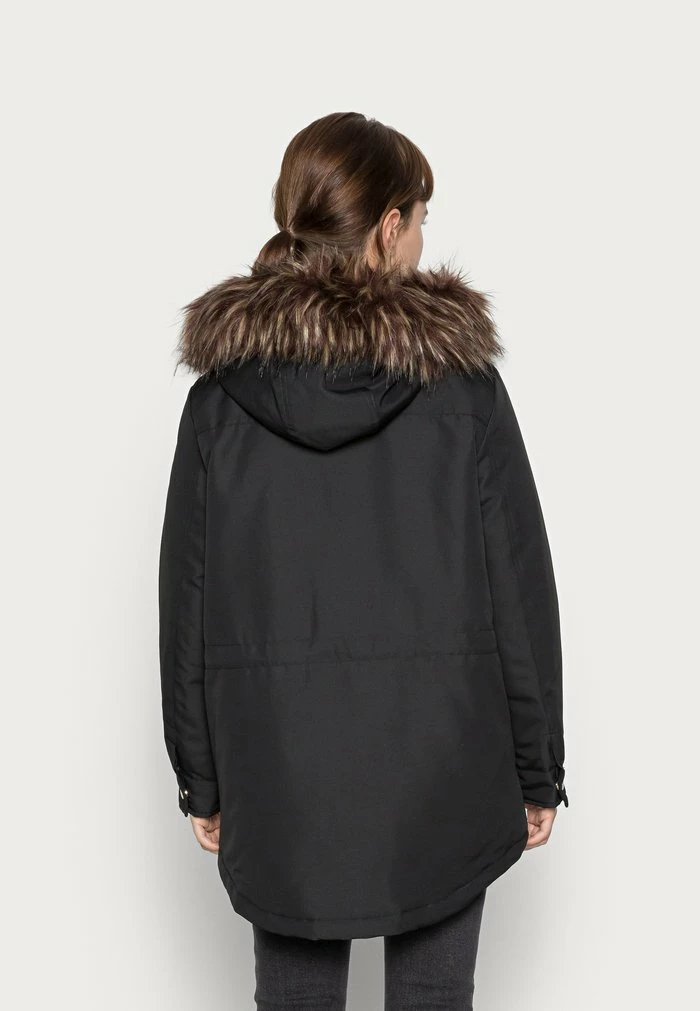 ONLY Petite ONLELSA COAT - Parka - Black 5 ONLY Petite ONLELSA COAT - Parka - Black - Image 3