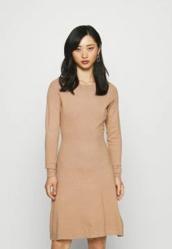 ONLY Petite ONLNEW DALLAS O NECK DRESS - Jumper Dress - Burro Melange