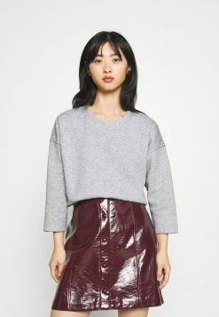 ONLY Petite ONLPOP EVERY LIFE - Sweatshirt - Light Grey Melange