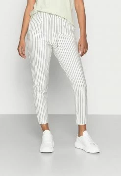 ONLY Petite ONLPOPTRASH EASY RUSH - Trousers - Cloud Dancer/black