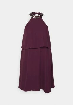 ONLY Petite ONLGLORIA SHORT DRESS - Cocktail Dress / Party Dress - Winetasting -ONLY Petite store c140beda64db42c8bf14aa5e42331228