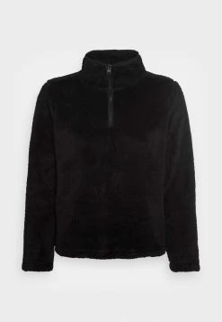 ONLY Petite ONLJINA HALF ZIP - Fleece Jumper - Black -ONLY Petite store c18c36c88bc0445d80f8e49ed343be06
