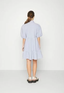 ONLY Petite ONLCASSIE LAYERED BUTTON DRESS - Day Dress - Cloud Dancer/medium Denim Blue 10 ONLY Petite ONLCASSIE LAYERED BUTTON DRESS - Day Dress - Cloud Dancer/medium Denim Blue -ONLY Petite store c1a21c77595b4ac9a930b2300a091450