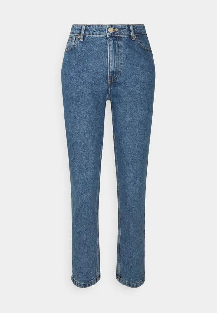ONLY Petite ONLJAGGER LIFE HIGH MOM - Straight Leg Jeans - Medium Blue Denim 3 ONLY Petite ONLJAGGER LIFE HIGH MOM - Straight Leg Jeans - Medium Blue Denim