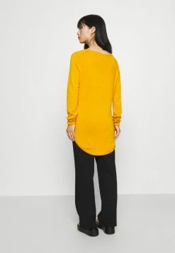 ONLY Petite ONLMILA LACY LONG - Jumper - Golden Yellow -ONLY Petite store c3a4ef04c88048d7865d1024d09df26b